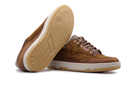 Baskets en daim Bruno – Marron