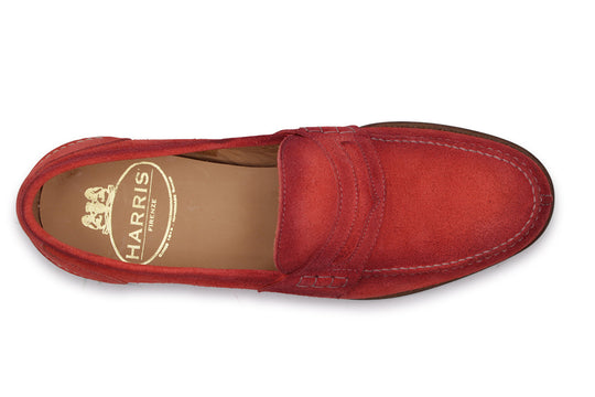 Suede loafers