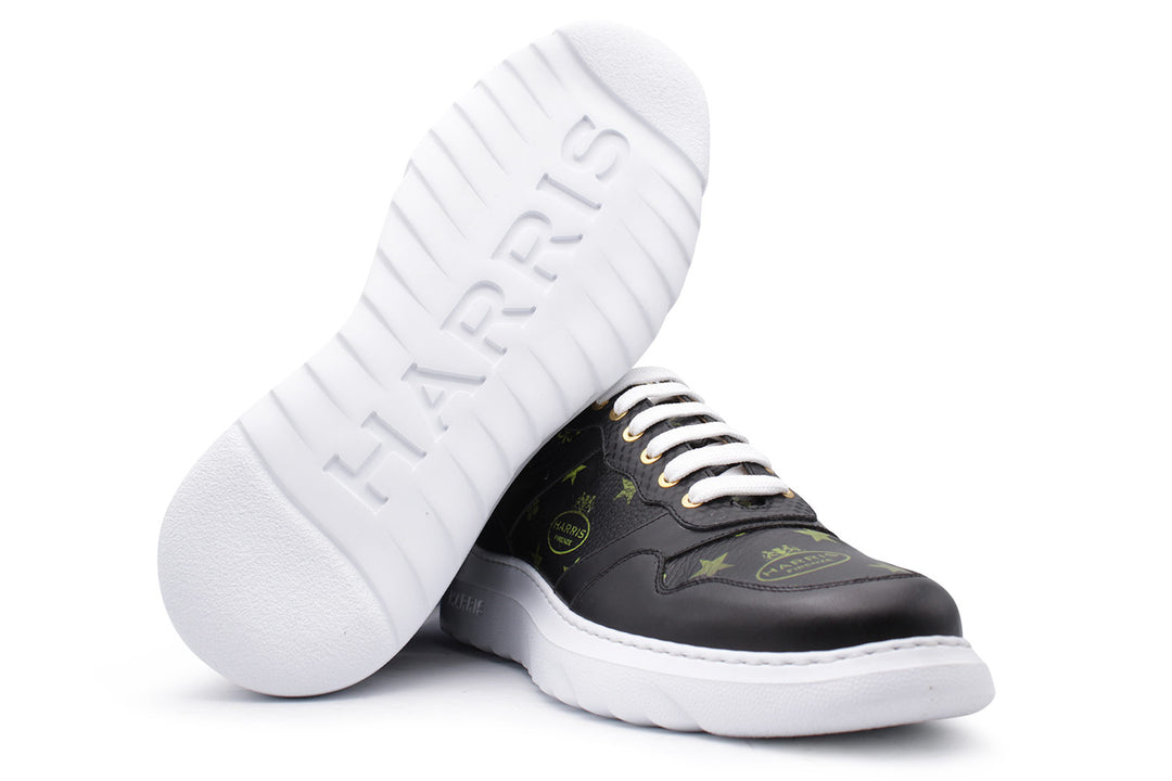Leather sneakers