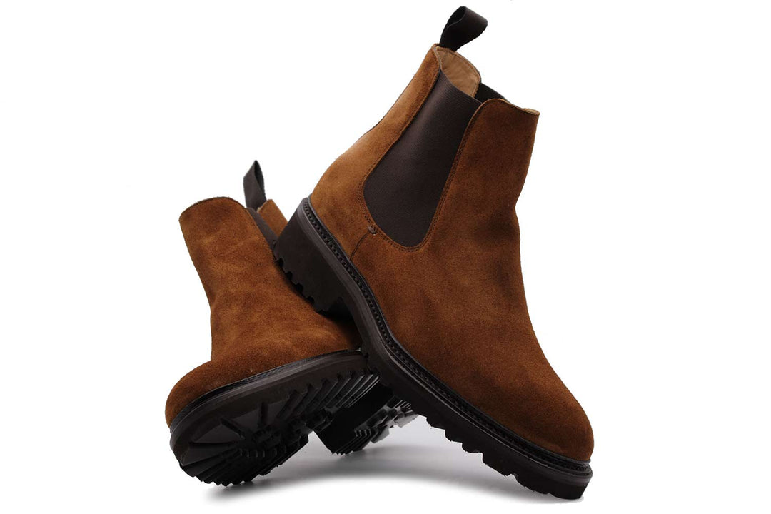 Stiefelette aus Leder