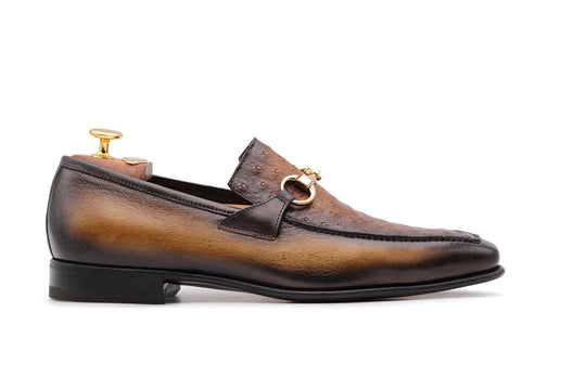Leather loafer