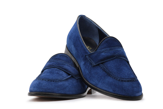 Suede loafers