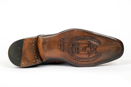 Double leather buckle