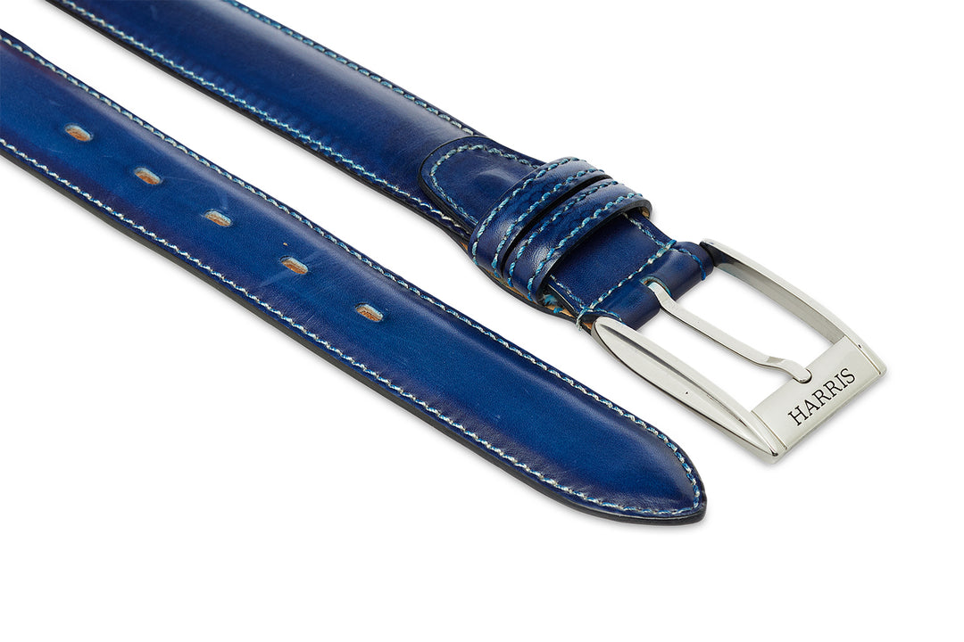 Veal leather belt